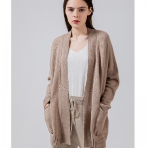Loose Casual Wool Wool Cardigan 65007#